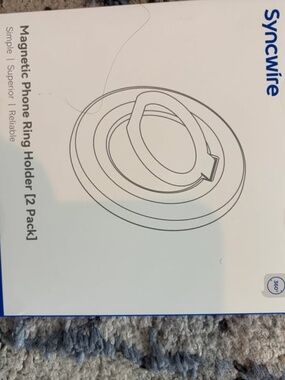 Brand new set of 2 magnetic phone ring holder